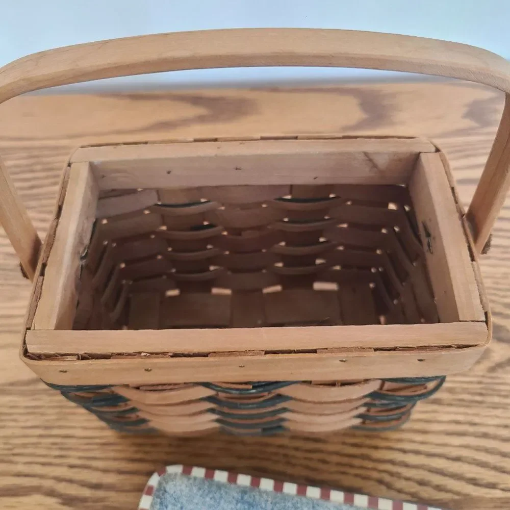 Vintage Crazy Mountain Basket There's No Place Like Home Artist Angela Anderson